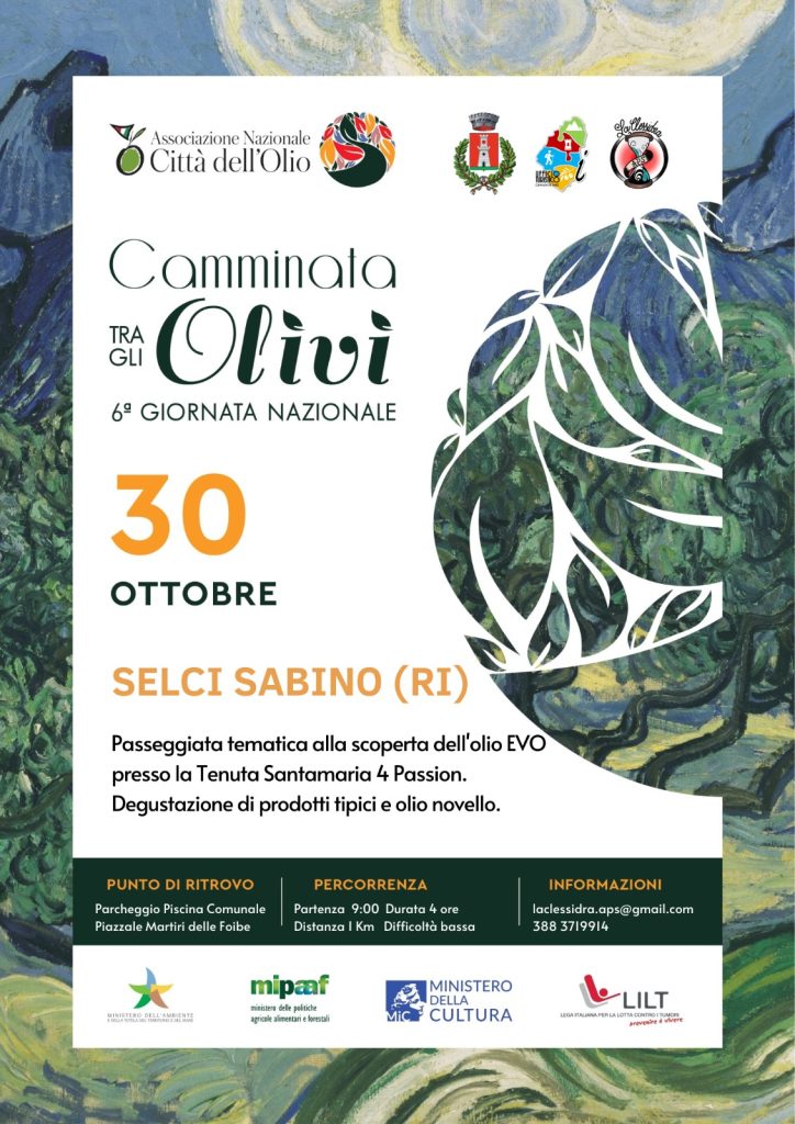 CAMMINATA TRA GLI OLIVI – VI GIORNATA NAZIONALE
