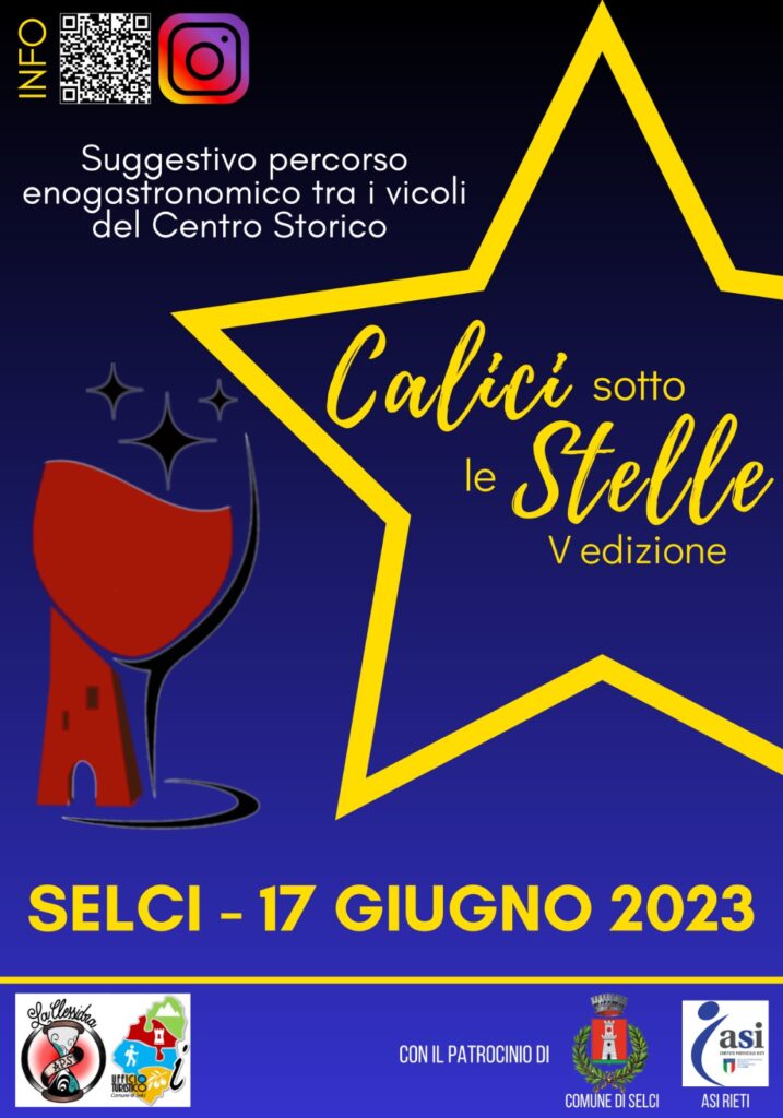 CALICI SOTTO LE STELLE – V edizione – 17 giugno 2023
